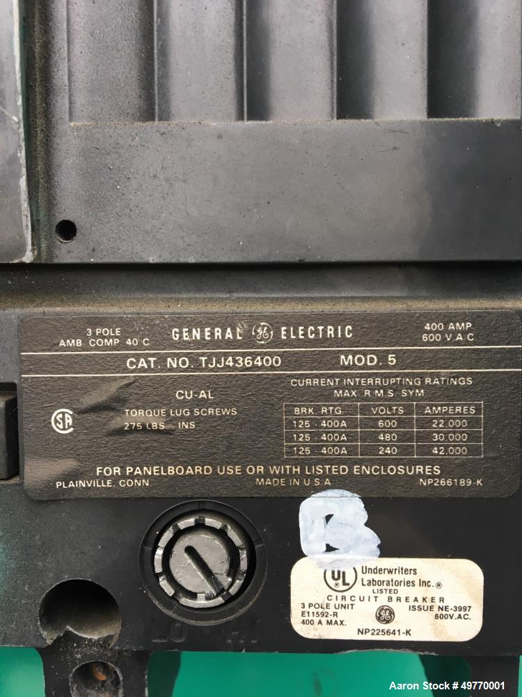 Used Cummins 200 kW Standby Diesel Generator Set, Model 200DFAA