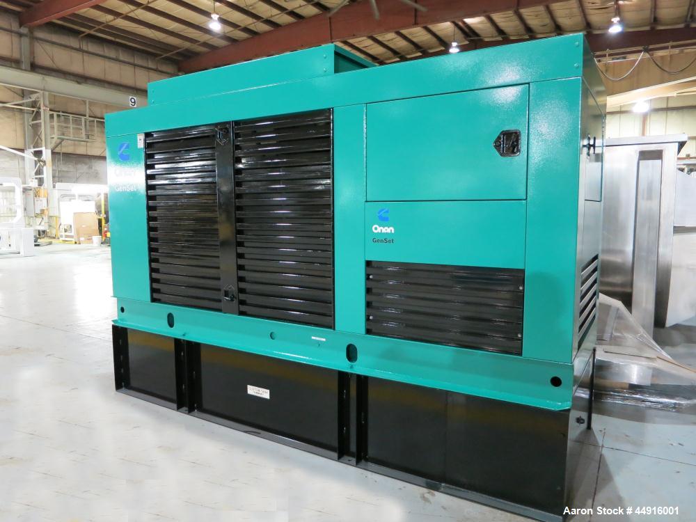 Used Cummins 230 kW Standby (210 Prime) Diesel Generator Set, Model 230DFAB, Serial #970664650.  Cummins LTA10-G1 engine rated 380 hp at 1800 rpm, serial #34891227.  3/60/120/208V, PMG (permanent mag...