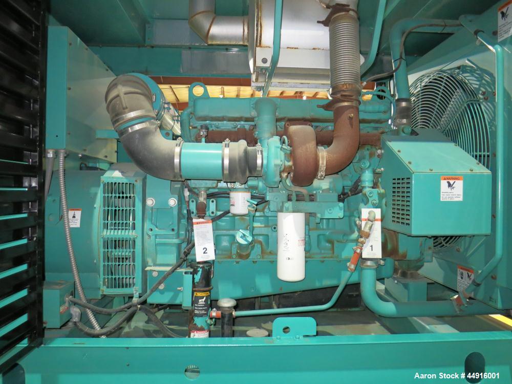 Used Cummins 230 kW Standby (210 Prime) Diesel Generator Set, Model 230DFAB, Serial #970664650.  Cummins LTA10-G1 engine rated 380 hp at 1800 rpm, serial #34891227.  3/60/120/208V, PMG (permanent mag...