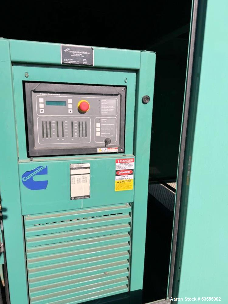 Cummins Standby Natural Gas Generator, Model 235GFBC