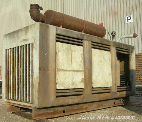 Used Cummins 250 KW diesel generator set. Cummins model NT-855-GS3 engine, serial #A890196313. Cummins model 249-0152-02 generator end, serial# W3197-7, 3/60/277/480V 1800 rpm, main-line circuit brea...