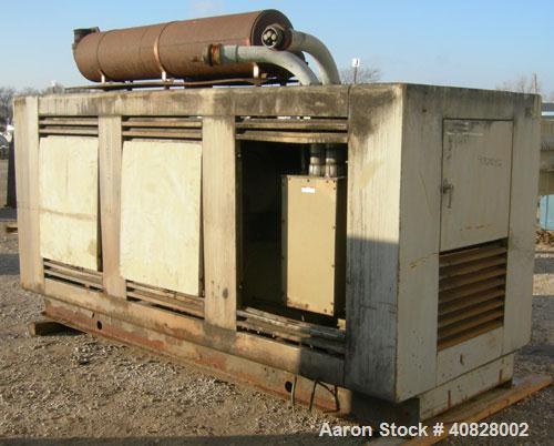 Used Cummins 250 KW diesel generator set. Cummins model NT-855-GS3 engine, serial #A890196313. Cummins model 249-0152-02 generator end, serial# W3197-7, 3/60/277/480V 1800 rpm, main-line circuit brea...