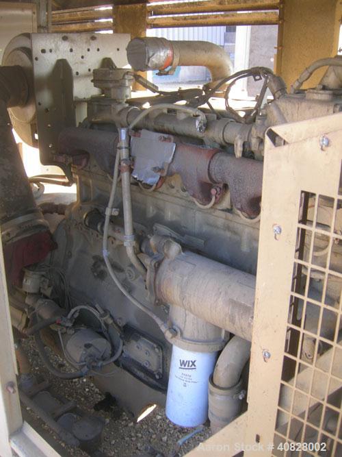 Used Cummins 250 KW diesel generator set. Cummins model NT-855-GS3 engine, serial #A890196313. Cummins model 249-0152-02 generator end, serial# W3197-7, 3/60/277/480V 1800 rpm, main-line circuit brea...