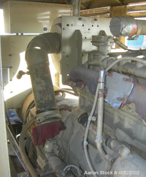 Used Cummins 250 KW diesel generator set. Cummins model NT-855-GS3 engine, serial #A890196313. Cummins model 249-0152-02 generator end, serial# W3197-7, 3/60/277/480V 1800 rpm, main-line circuit brea...