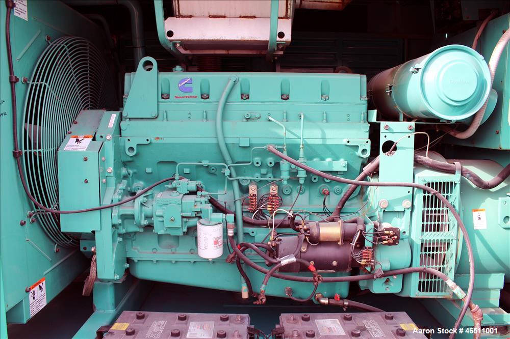 Used Cummins 250 kW diesel generator , model 250 DFAC. Cummins model LTA10-G1
