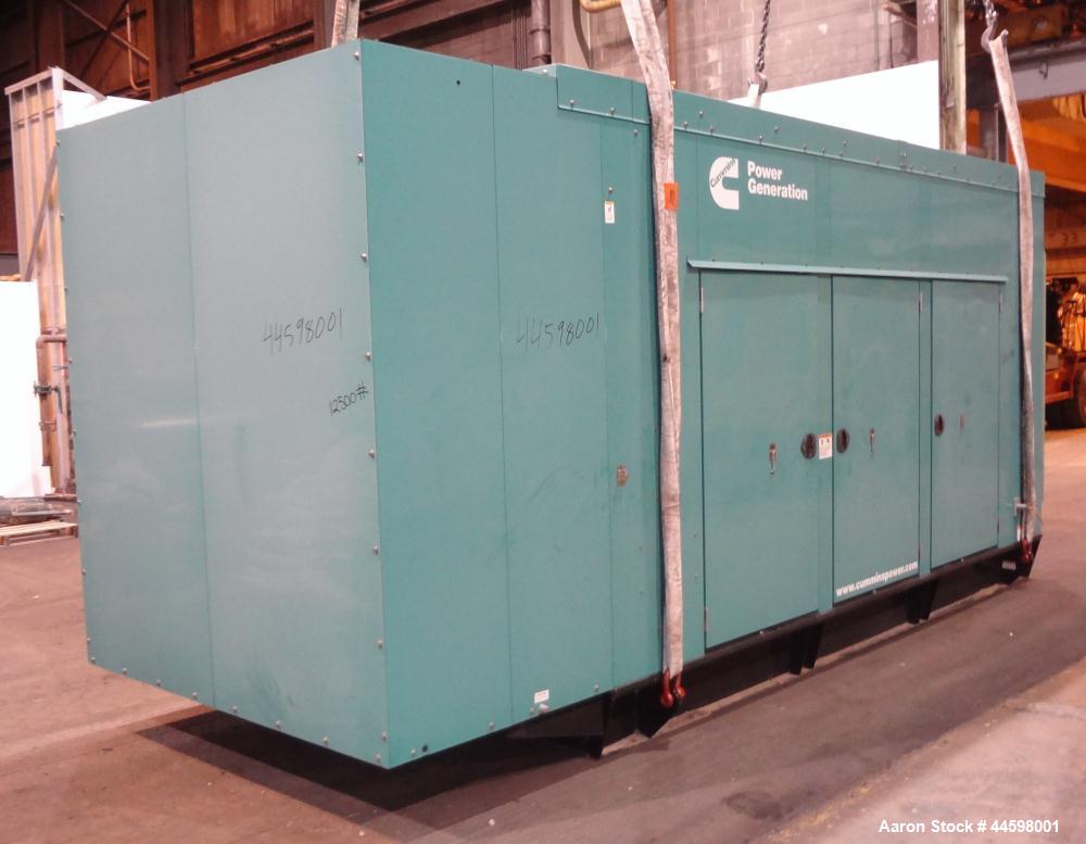 Used Cummins 250 kW Standby (225 Prime) Diesel Generator Set, Model 250DQDAA-7223642, SN-H80200476. Cummins QSL9-G3 NR3 engine rated 399 HP @ 1800 RPM, emissions EPA tier 3 certified. 3/60/277/480V. ...