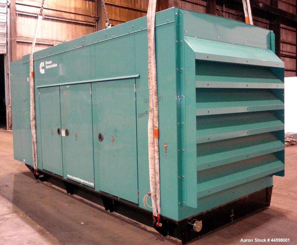 Used Cummins 250 kW Standby (225 Prime) Diesel Generator Set, Model 250DQDAA-7223642, SN-H80200476. Cummins QSL9-G3 NR3 engine rated 399 HP @ 1800 RPM, emissions EPA tier 3 certified. 3/60/277/480V. ...