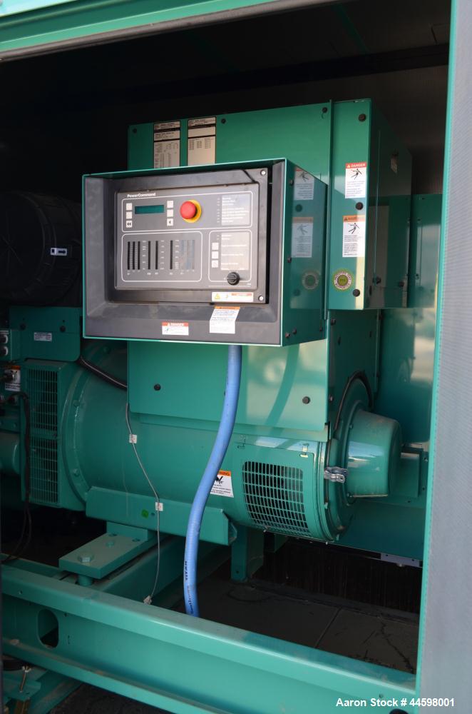 Used Cummins 250 kW Standby (225 Prime) Diesel Generator Set, Model 250DQDAA-7223642, SN-H80200476. Cummins QSL9-G3 NR3 engine rated 399 HP @ 1800 RPM, emissions EPA tier 3 certified. 3/60/277/480V. ...