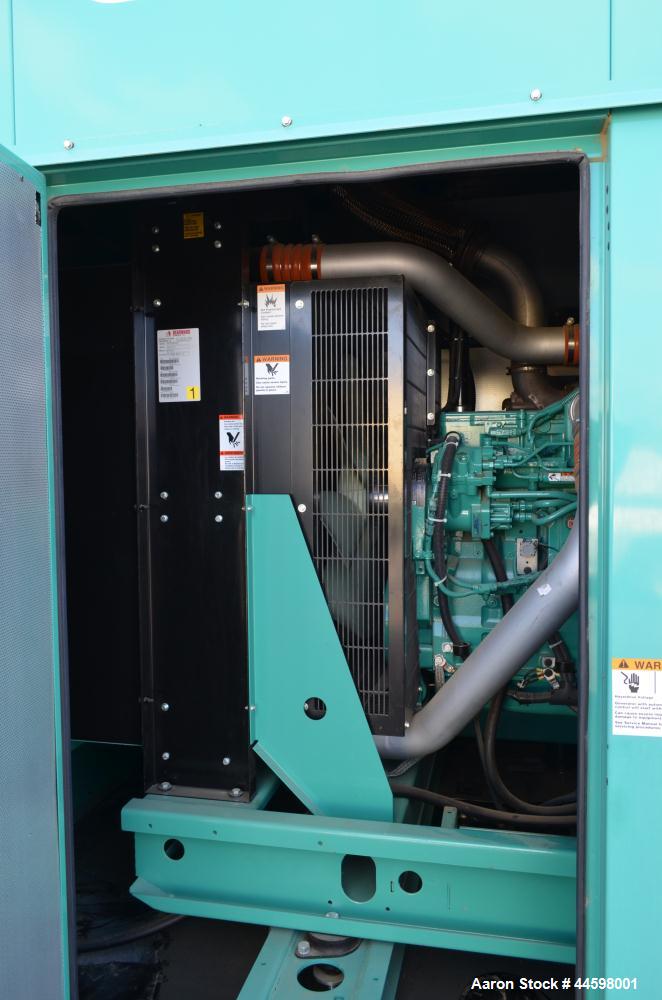 Used Cummins 250 kW Standby (225 Prime) Diesel Generator Set, Model 250DQDAA-7223642, SN-H80200476. Cummins QSL9-G3 NR3 engine rated 399 HP @ 1800 RPM, emissions EPA tier 3 certified. 3/60/277/480V. ...