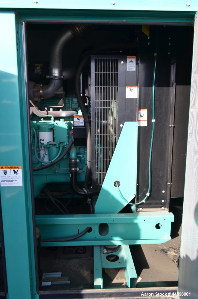 Used Cummins 250 kW Standby (225 Prime) Diesel Generator Set, Model 250DQDAA-7223642, SN-H80200476. Cummins QSL9-G3 NR3 engine rated 399 HP @ 1800 RPM, emissions EPA tier 3 certified. 3/60/277/480V. ...