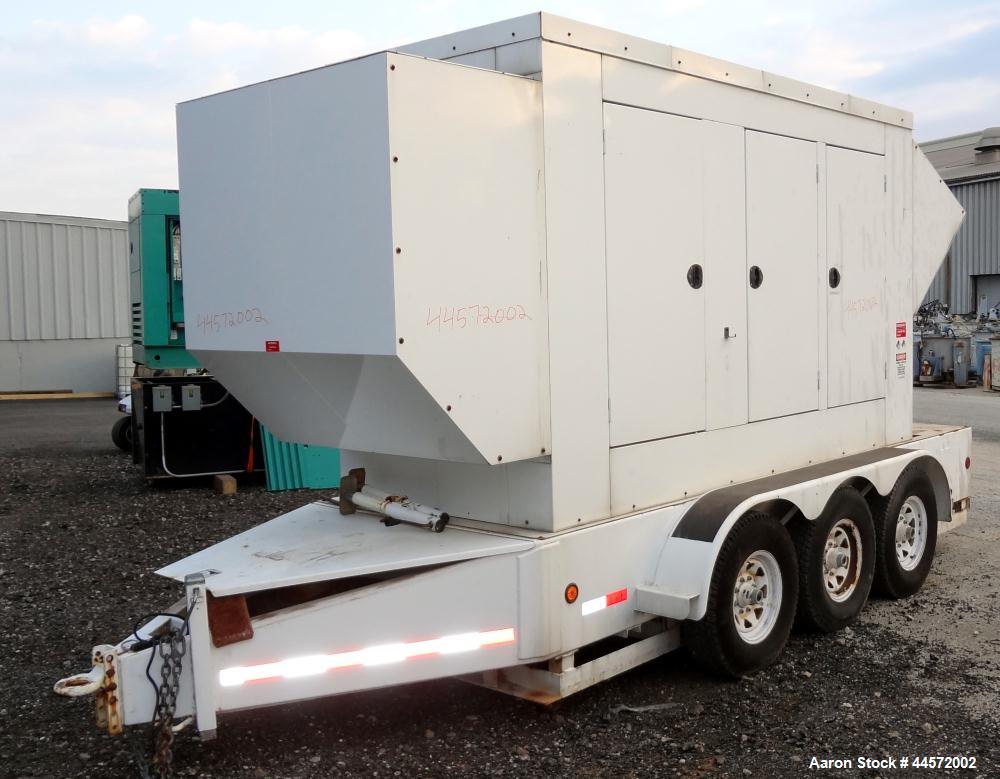 Used Cummins 300 kW standby (270 prime) portable / trailered diesel generator set, Model 300DQAF-2054, SN- F010246210. Cummins QSM11-G2 engine rated 470 HP at 1800 RPM, SN-35041935. 3/60/277/480V, 3 ...