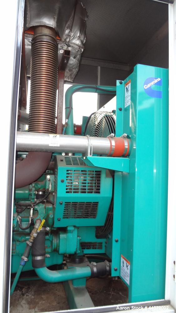 Used Cummins 300 kW standby (270 prime) portable / trailered diesel generator set, Model 300DQAF-2054, SN- F010246210. Cummins QSM11-G2 engine rated 470 HP at 1800 RPM, SN-35041935. 3/60/277/480V, 3 ...