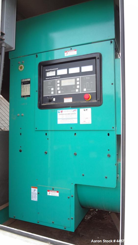 Used Cummins 300 kW standby (270 prime) portable / trailered diesel generator set, Model 300DQAF-2054, SN- F010246210. Cummins QSM11-G2 engine rated 470 HP at 1800 RPM, SN-35041935. 3/60/277/480V, 3 ...