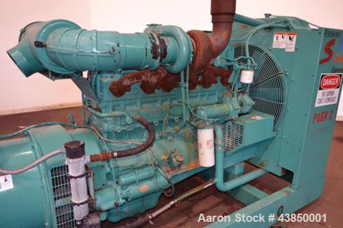 Used Cummins Onan 350 kW Standby (315kW prime) Diesel Generator Set, Model 350DFCC 39229F, SN- J900350129. Cummins NTA855-G3 rated 535 HP @ 1800 RPM. 3/60/277/480V. 800 Amp mainline circuit breaker. ...