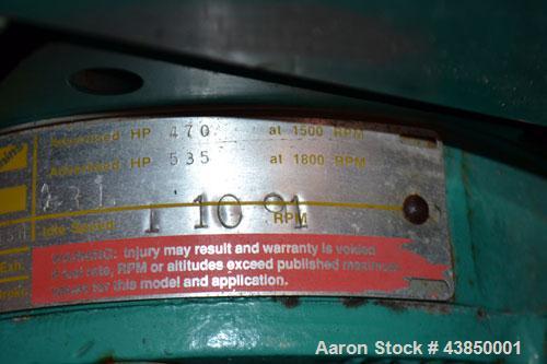 Used Cummins Onan 350 kW Standby (315kW prime) Diesel Generator Set, Model 350DFCC 39229F, SN- J900350129. Cummins NTA855-G3 rated 535 HP @ 1800 RPM. 3/60/277/480V. 800 Amp mainline circuit breaker. ...