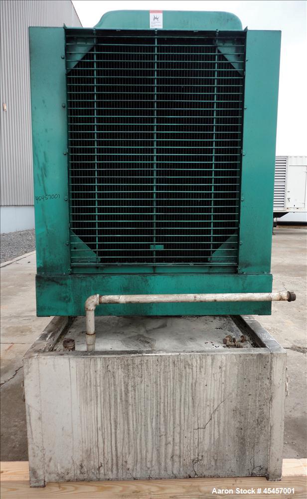 Used Cummins 350 kW diesel generator set, model 350DFCC, SN-H910410671. Cummins NTA855 engine rated 535 HP at 1800 RPM. 3/60/120/208V, 12 lead reconnectable to other voltages. PMG - permanent magnet ...