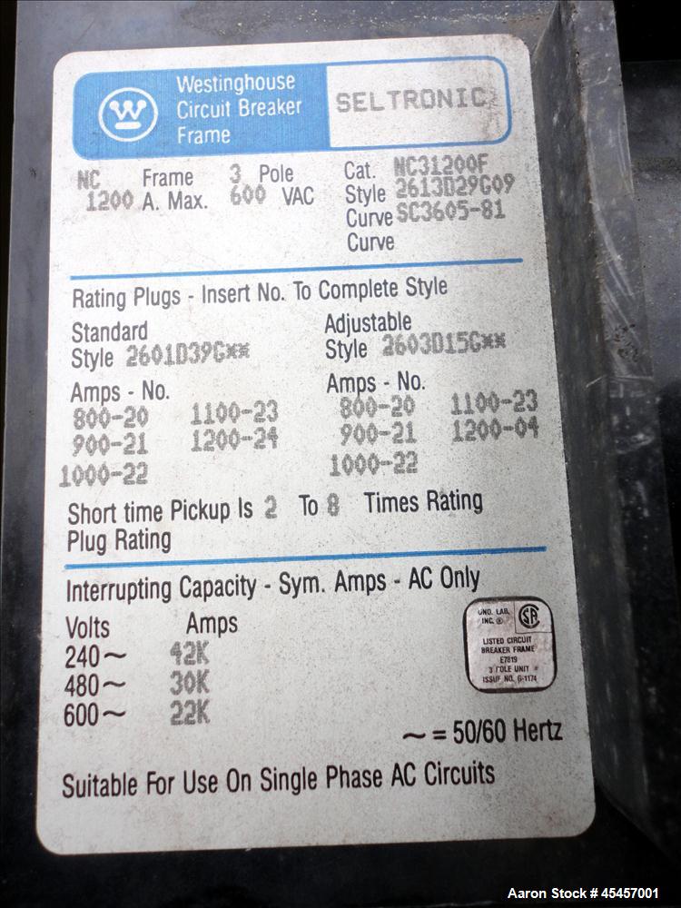 Used Cummins 350 kW diesel generator set, model 350DFCC, SN-H910410671. Cummins NTA855 engine rated 535 HP at 1800 RPM. 3/60/120/208V, 12 lead reconnectable to other voltages. PMG - permanent magnet ...