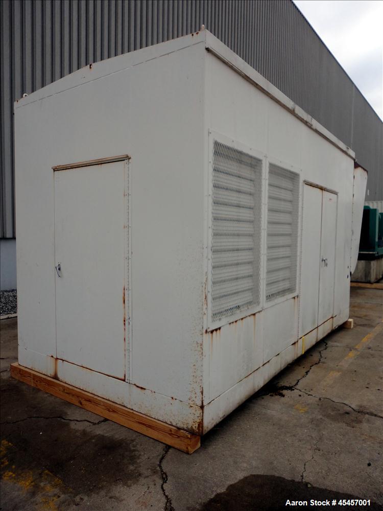 Used Cummins 350 kW diesel generator set, model 350DFCC, SN-H910410671. Cummins NTA855 engine rated 535 HP at 1800 RPM. 3/60/120/208V, 12 lead reconnectable to other voltages. PMG - permanent magnet ...