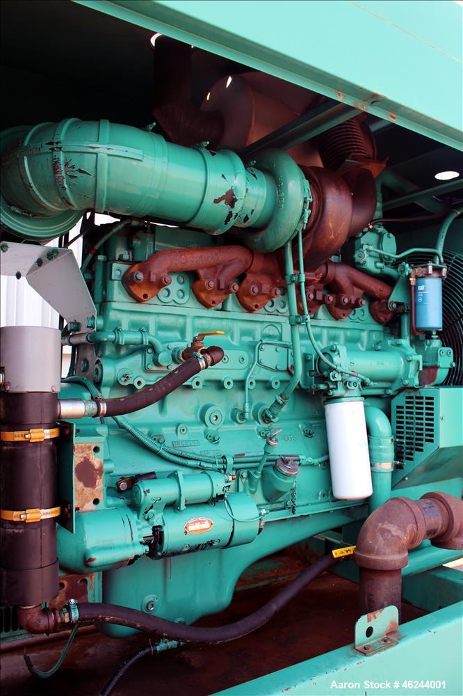 Used Cummins 350 kW standby (315 kW prime) diesel generator set model 350DFCC, SN-D920464636 Cummins NTA-855-G3 engine rated 535 HP at 1800 RPM, SN-303350028.  3/60/277/480V. 600 Amp main-line circui...