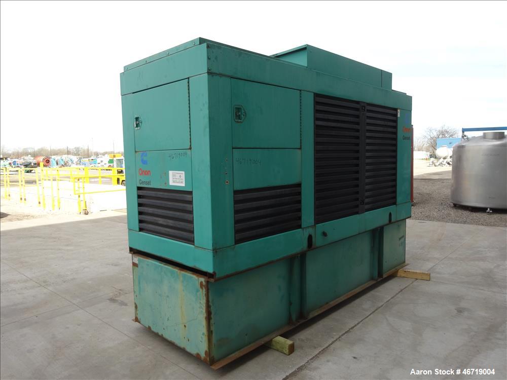 Used Cummins 350 kW diesel generator model 350DFCC. Cummins NTA-855-G3 engine