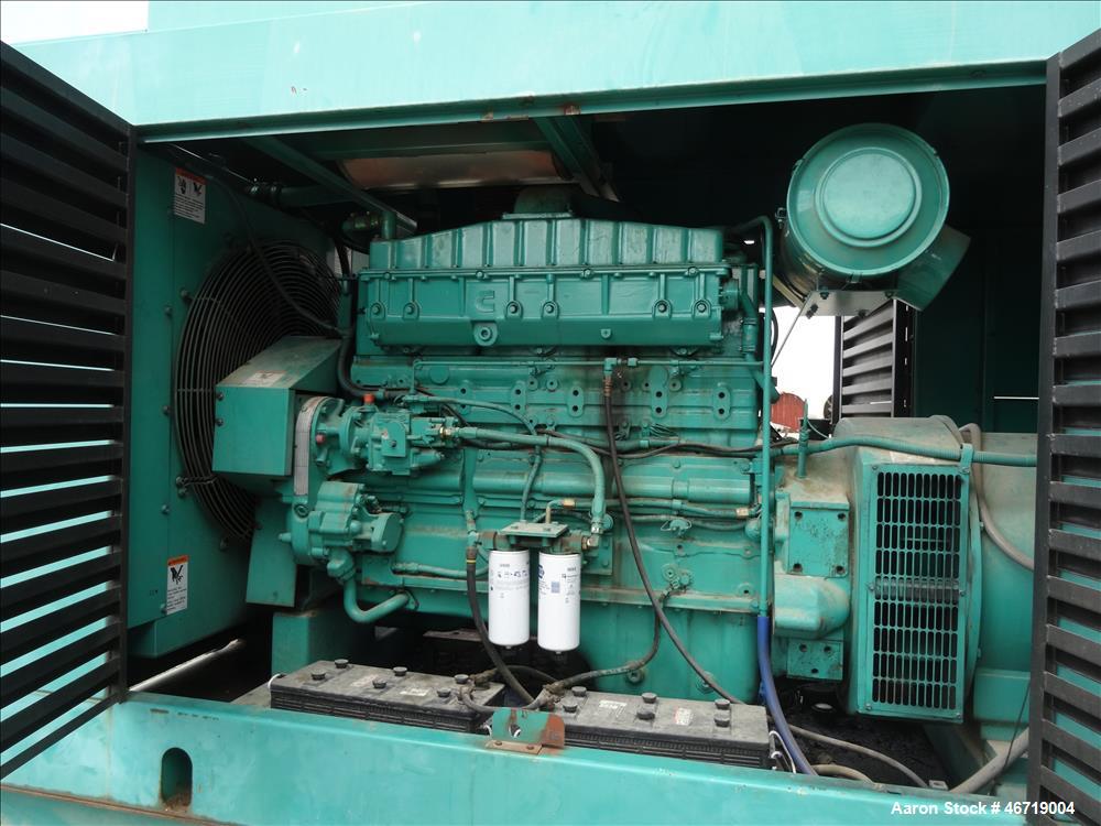 Used Cummins 350 kW diesel generator model 350DFCC. Cummins NTA-855-G3 engine