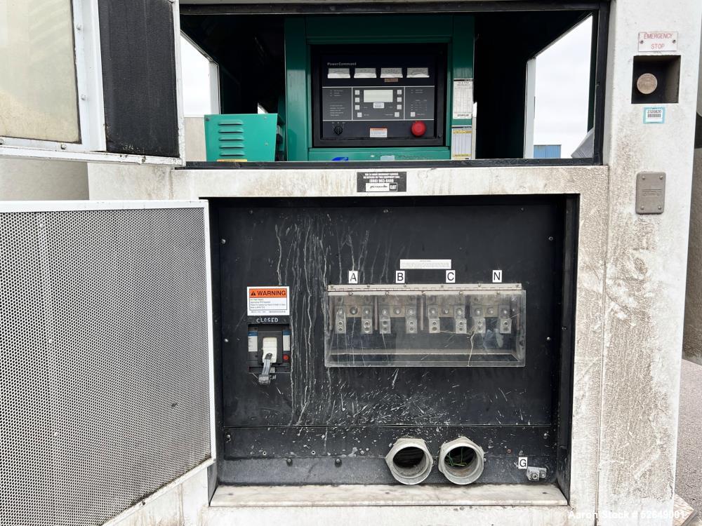 Used Cummins 350 kW Standby (315 kW prime) Portable Diesel Generator Set, Model DQBB, SN-G990954887. Cummins N14-G2 engine rated 535 HP at 1800 RPM, SN-11962504. 3/60/277/480V. 600 Amp and 200 Amp ma...