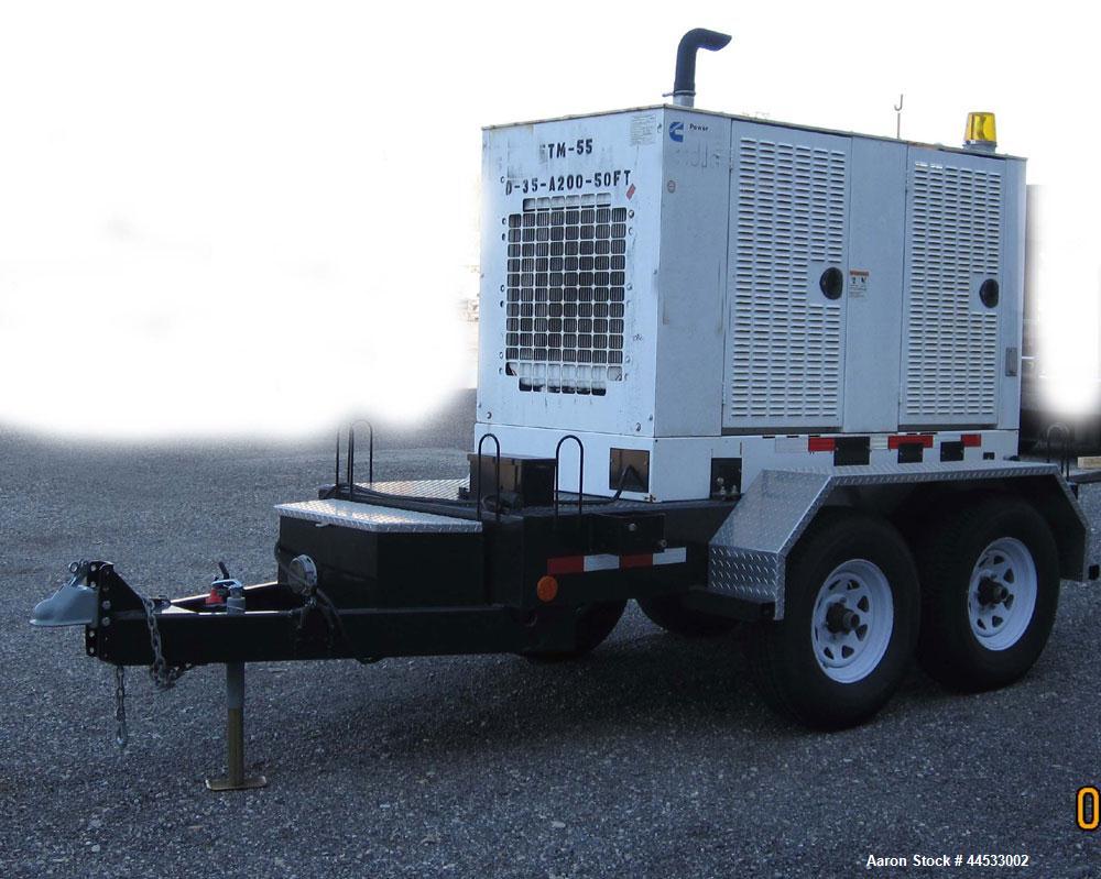 Used Cummins 35 kW Standby Diesel Generator Set, Model 35DGBB