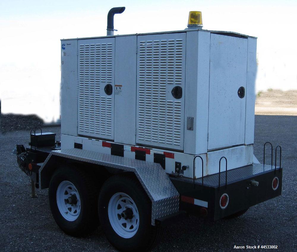 Used Cummins 35 kW Standby Diesel Generator Set, Model 35DGBB