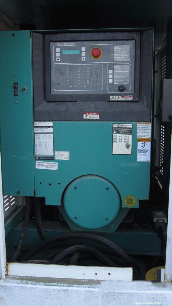 Used Cummins 35 kW Standby Diesel Generator Set, Model 35DGBB