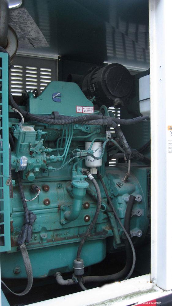 Used Cummins 35 kW Standby Diesel Generator Set, Model 35DGBB