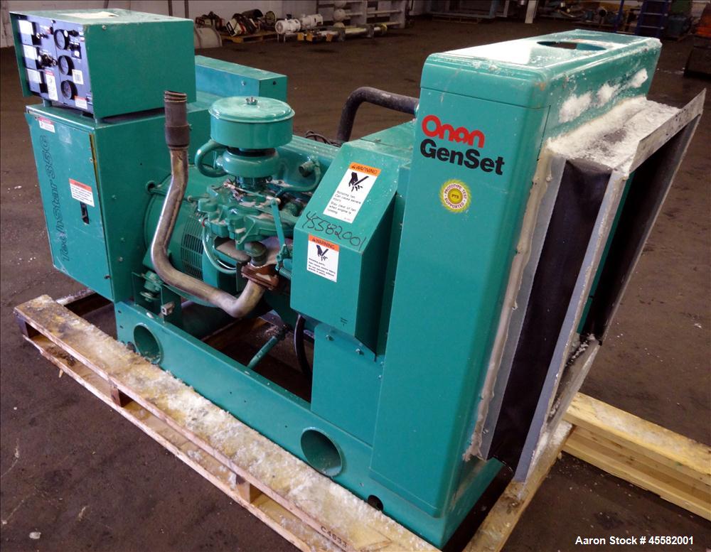 Used Cummins Onan 35 kW natural gas Generator Set