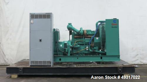 Cummins 400 kW Standby Diesel Generator Set, Model DFEB