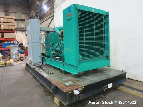 Cummins 400 kW Standby Diesel Generator Set, Model DFEB