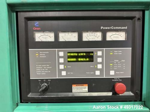 Cummins 400 kW Standby Diesel Generator Set, Model DFEB