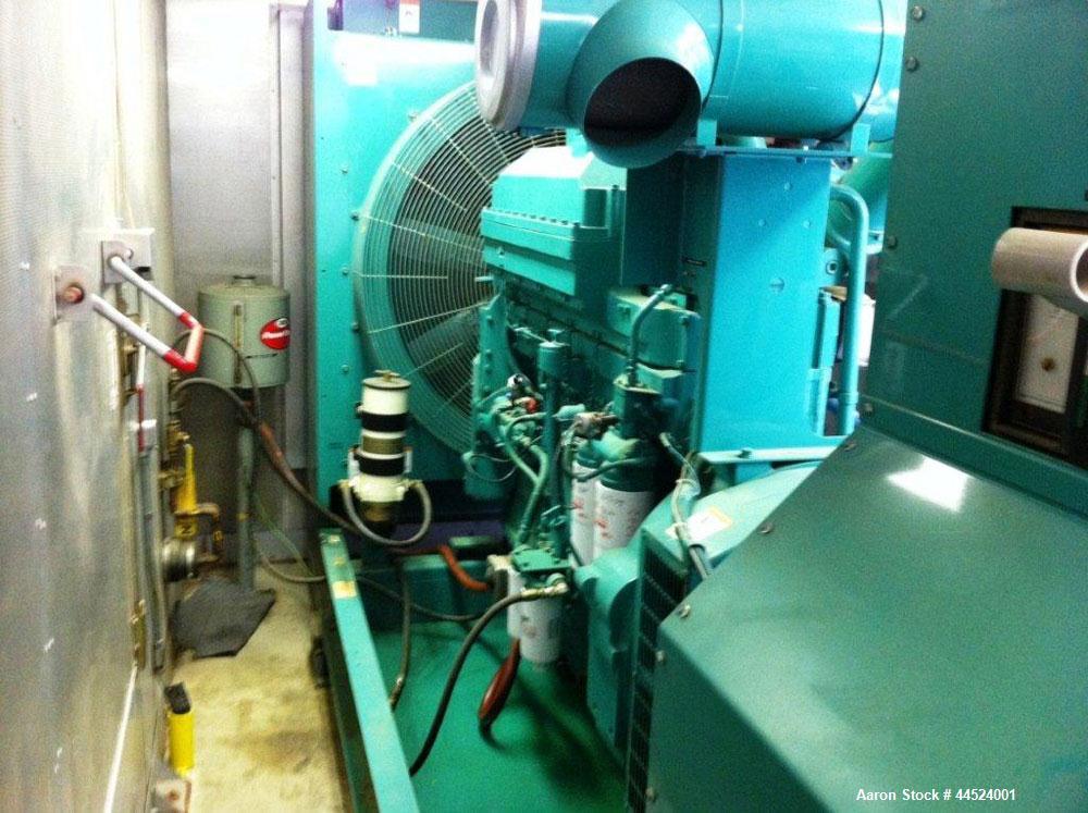 Used Cummins 450 kW Standby Diesel Generator Set, Model 450DFEC