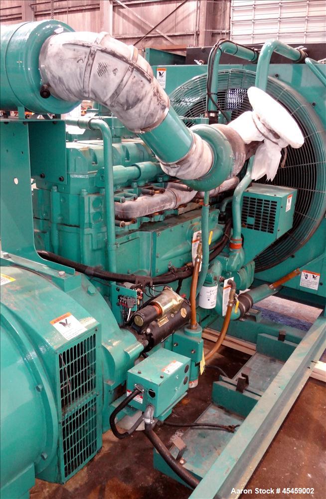 Used- Cummins 500 kW Standby Diesel Generator Set, Model 500DFED