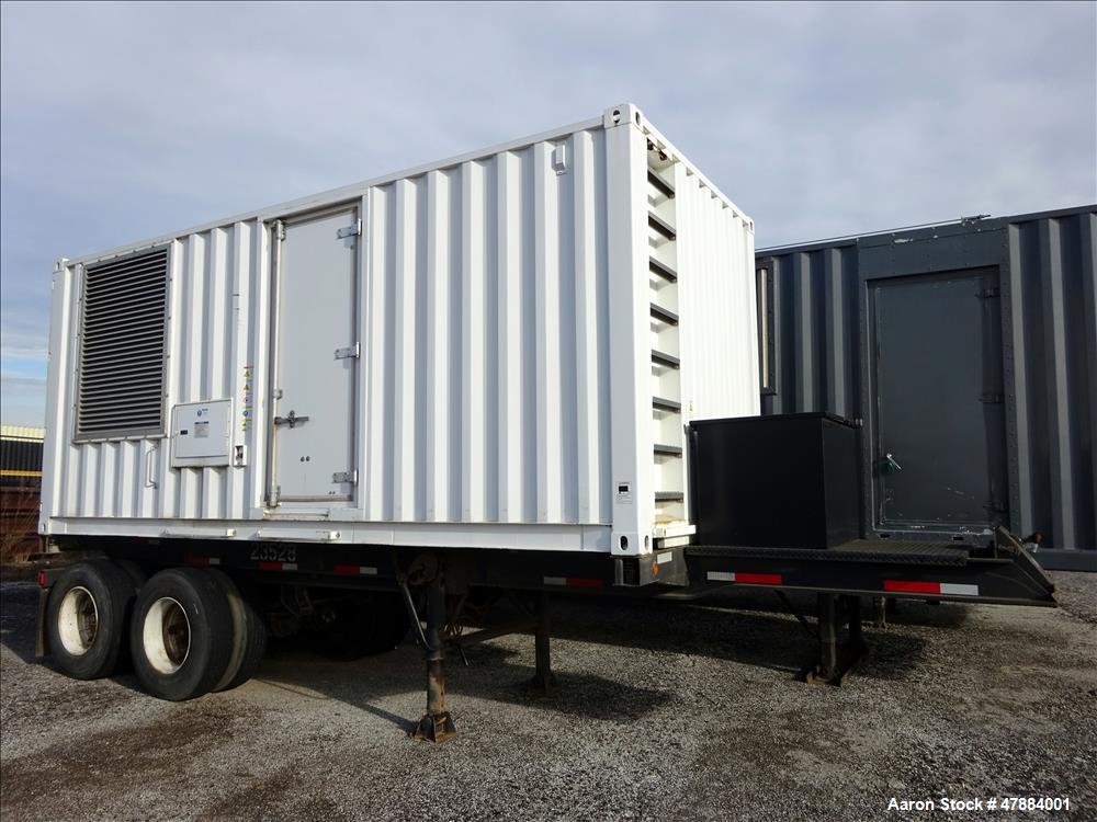 Cummins 500 kW diesel generator. Cummins QSK15-G9 engine, EPA Tier 2