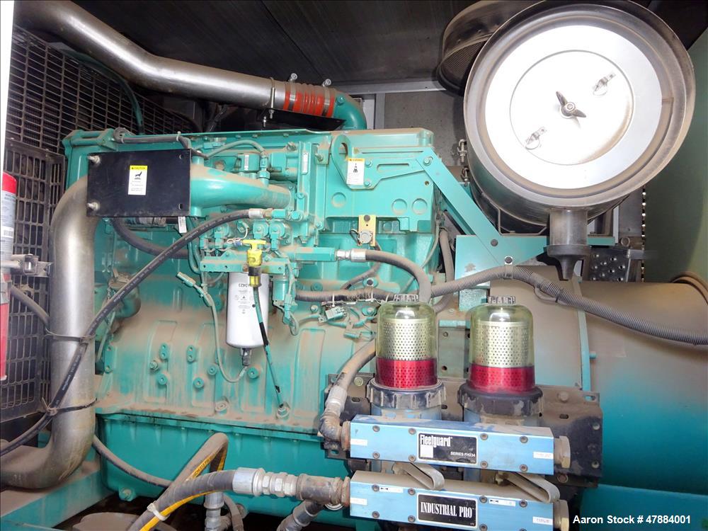 Cummins 500 kW diesel generator. Cummins QSK15-G9 engine, EPA Tier 2