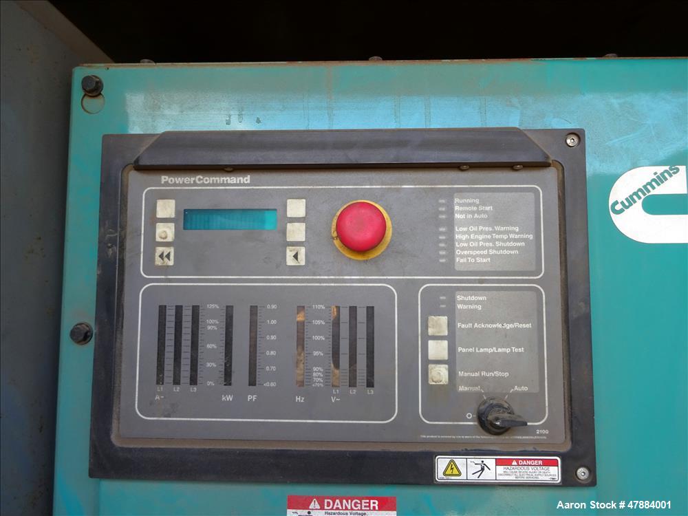 Cummins 500 kW diesel generator. Cummins QSK15-G9 engine, EPA Tier 2
