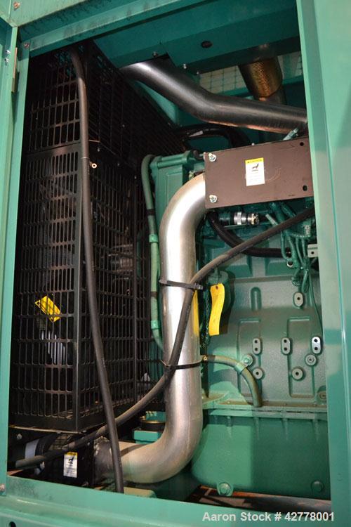 Used Cummins Onan 500kW Diesel Generator Set, model 500DFEK, serial #1080206597, EPA Tier II, engine model QSX15-G9 serial #79332347. 3/60/277-480V. Weather protective enclosure, 86dBA @ 25 foot fact...