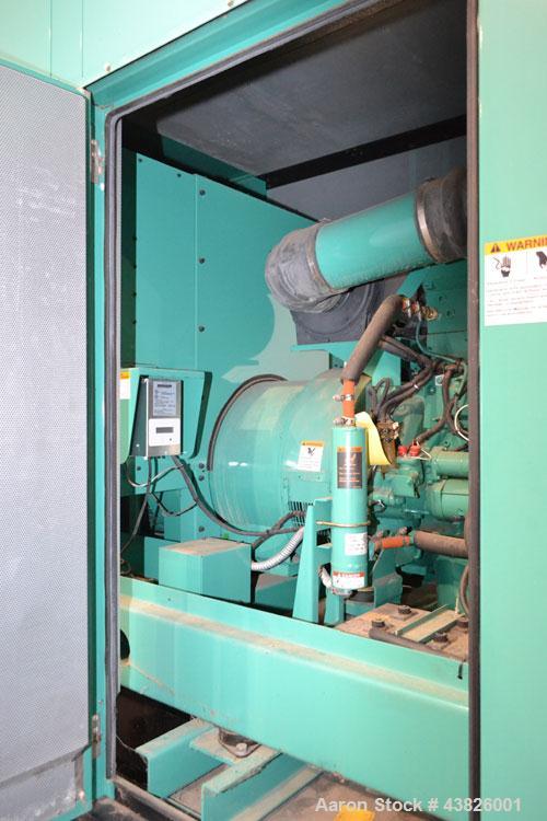 Used Cummins 500 kW Standby (455kW prime) Diesel Generator Set, Model DFEK-5787986, SN- D070043071. Cummins QSX-15-G9 rated 755 HP @ 1800 RPM, emissions EPA Tier 2 certified. 3/60/277-480V. 800 Amp m...