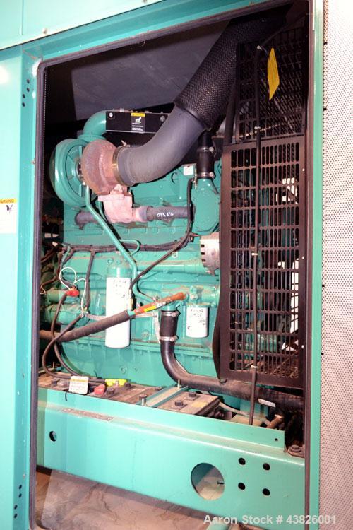 Used Cummins 500 kW Standby (455kW prime) Diesel Generator Set, Model DFEK-5787986, SN- D070043071. Cummins QSX-15-G9 rated 755 HP @ 1800 RPM, emissions EPA Tier 2 certified. 3/60/277-480V. 800 Amp m...