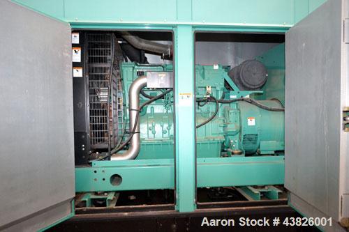Used Cummins 500 kW Standby (455kW prime) Diesel Generator Set, Model DFEK-5787986, SN- D070043071. Cummins QSX-15-G9 rated 755 HP @ 1800 RPM, emissions EPA Tier 2 certified. 3/60/277-480V. 800 Amp m...