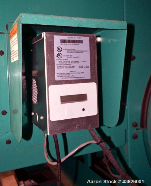 Used Cummins 500 kW Standby (455kW prime) Diesel Generator Set, Model DFEK-5787986, SN- D070043071. Cummins QSX-15-G9 rated 755 HP @ 1800 RPM, emissions EPA Tier 2 certified. 3/60/277-480V. 800 Amp m...