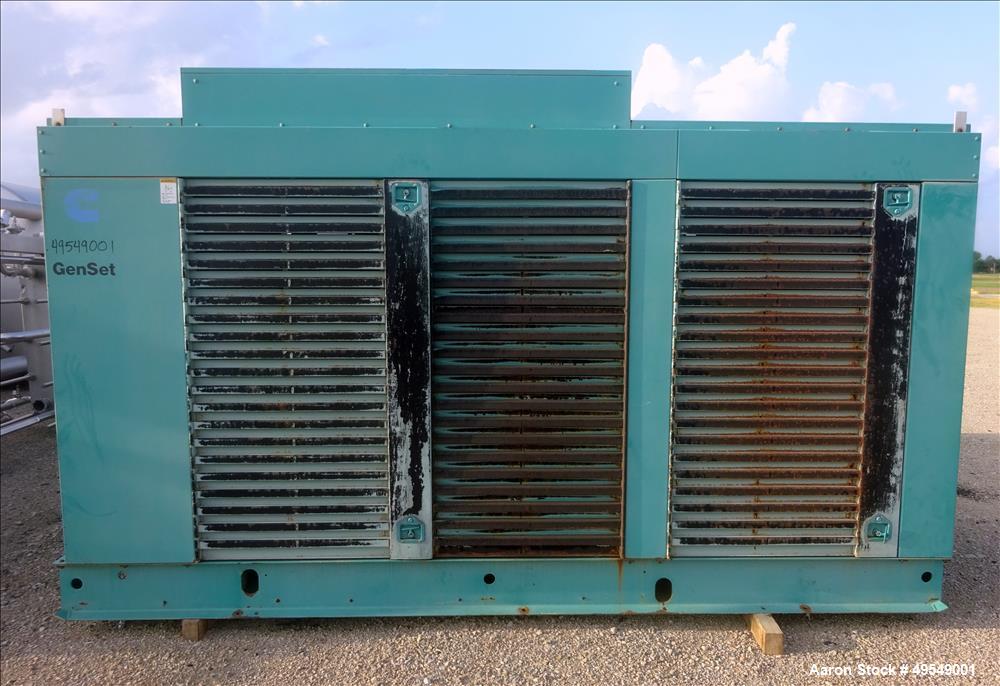 Used Cummins 500 kW Standby Diesel Generator Set, Model 500DFFB