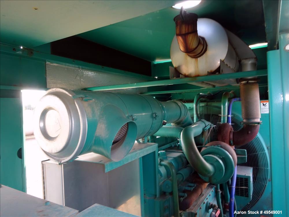 Used Cummins 500 kW Standby Diesel Generator Set, Model 500DFFB