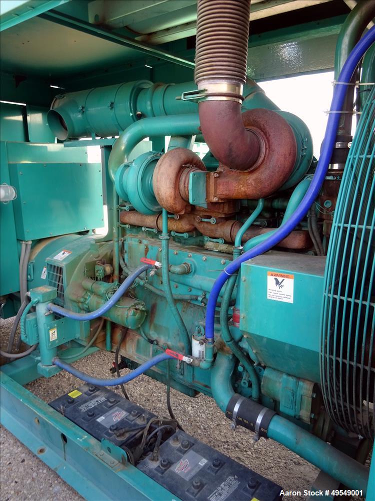 Used Cummins 500 kW Standby Diesel Generator Set, Model 500DFFB