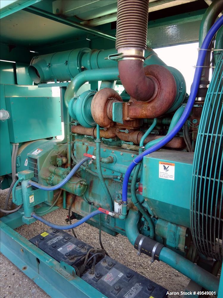 Used- Cummins 500 kW Standby Diesel Generator Set, Model 500DFFB