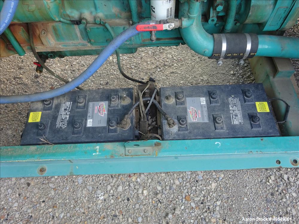 Used Cummins 500 kW Standby Diesel Generator Set, Model 500DFFB