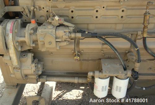 Used Cummins 350kW diesel generator Set. Model 502FDR7020JJW, Cummins NTTA855GS2 engine, SN-30127412, 535HP @ 1800 RPM. 3/60/277/480V. Remote radiator.battery charger, block heater. 470 hrs. Yr 1986.